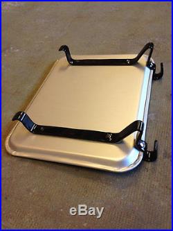12 count Vintage Style Aluminum Car Hop Tray Smaller Size