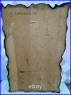 1910 Columbia Motor Car Co Poster Geo. Gibbs Auto Advertising Mounted Vintage