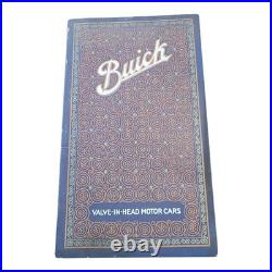 1918 Buick Valve In Head Motor Cars Brochure Vintage Original Catalog 10x6 M23