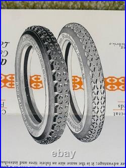 1920s Vintage McClaren Tire Adverting Brochure Auto Racing Brand Legendary