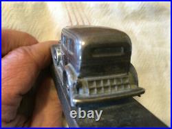 1930's Vintage Metal Sign Chevrolet Automotive Figurine Dealership Sales Award