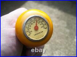 1940s Auto Thermometer Shift knob Vintage Chevy Rat Hot Rod Harley motorcycle