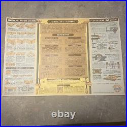 1950-60s Vintage 16 X 11 Chevy Art Dealer Poster Lot Of 6 Posters