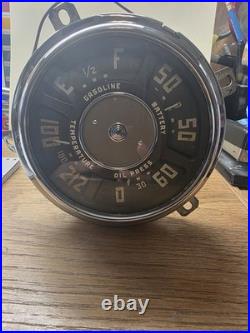 1950 Chevrolet Truck Speedometer Vintage Print Ad 12 Volt V 8