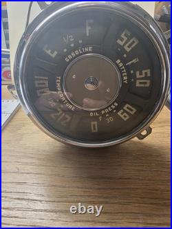 1950 Chevrolet Truck Speedometer Vintage Print Ad 12 Volt V 8