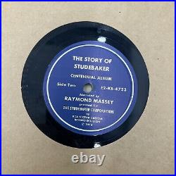 1952 LP The Story of STUDEBAKER Vintage R. C. A. Victor Custom 2 Pc Record Set 2