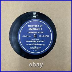 1952 LP The Story of STUDEBAKER Vintage R. C. A. Victor Custom 2 Pc Record Set 2