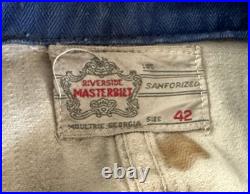1955-57 Chevrolet Dealer STITCHED Work Coat OK USED CARS Herringbone Shop Jacket