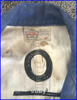 1955-57 Chevrolet Dealer STITCHED Work Coat OK USED CARS Herringbone Shop Jacket