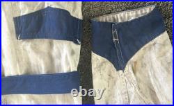1955-57 Chevrolet Dealer STITCHED Work Coat OK USED CARS Herringbone Shop Jacket
