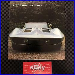 1958 Fiberfab Centurion Corvette Vintage Japanese Brochure GM Chevrolet Rare