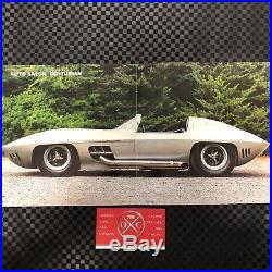 1958 Fiberfab Centurion Corvette Vintage Japanese Brochure GM Chevrolet Rare