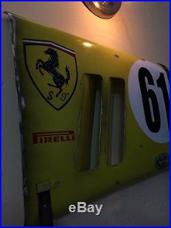 1960's Ferrari 250 GTO Grand Prix F1 Race Car wall art Panel vintage replica
