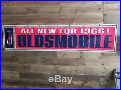 1966 Oldsmobile Vintage Dealership Sign Cutlass 442 convertible toranado
