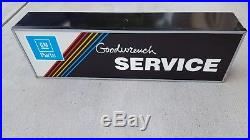 2 G. M. Vintage 36 Mr. Goodwrench Service Signs