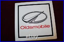 2 Vintage Original Oldsmobile Dealership Signs Car Showroom Advertising