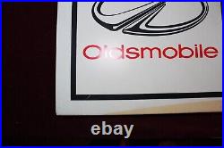 2 Vintage Original Oldsmobile Dealership Signs Car Showroom Advertising