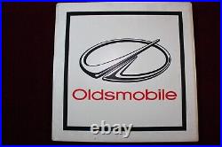 2 Vintage Original Oldsmobile Dealership Signs Car Showroom Advertising