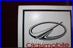 2 Vintage Original Oldsmobile Dealership Signs Car Showroom Advertising