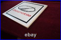 2 Vintage Original Oldsmobile Dealership Signs Car Showroom Advertising