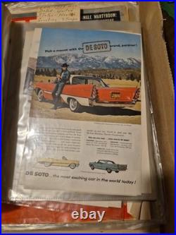 200+ Vtg Original Magazine Ads Car Models-coke Exciting Well Maintained Collecti