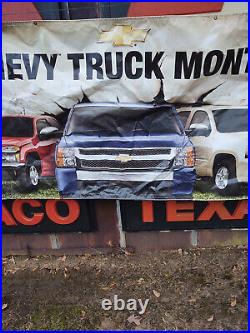2007 Original General Motors Vinyl Promotional Banner Vintage TRUCK Banner