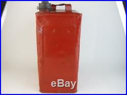 24790 Old Vintage Garage Tin Can Sign Advert Oil Globe Pump 2 Gallon Autoline