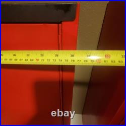2x Vintage Niehoff 35x30x11 Tune Up Auto Shop Metal Wall Mounted Cabinets