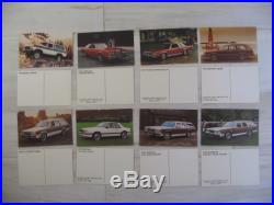 (3,000) Assorted Vintage Chevrolet Ford Mercury Dealer Advertising Postcards Lot