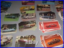 (3,000) Assorted Vintage Chevrolet Ford Mercury Dealer Advertising Postcards Lot