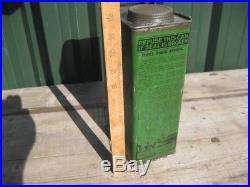 32090 Old Vintage Garage Tin Can Motor Car Auto Oil Pourer Jug Globe Castrol D