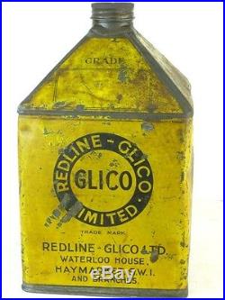 331715 Old Garage Vintage Tin Can Classic Motor Auto Car Oil Glico Pyramid