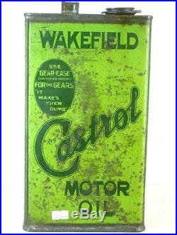 331721 Old Garage Vintage Tin Can Classic Motor Auto Car Oil Castrol Gear Sign