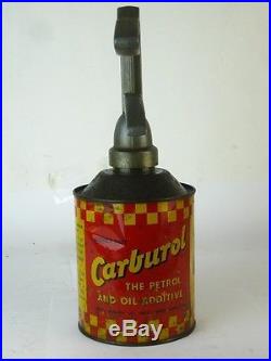 331928 Old Garage Vintage Auto Motor Car Oil Can Pourer Sign Carburol Pump
