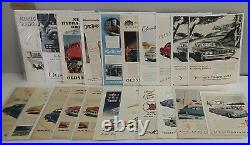 350 + Vintage Magazine Automobile Ads Ford Chevy Dodge Mercury Pontiac, Etc MINT