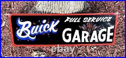 36 Hand Painted Vintage BUICK Car Pontiac Gas Oil Auto Shop Garage Repair Sign
