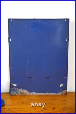 AC Spark Plug Advertising sign Glass Jar Service Station Display Rack auto VTG