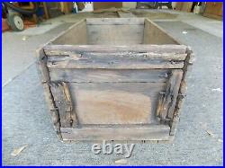 Antique Dodge Brothers Advertising Wood Shipping Crate Automobile 1920's Vintage