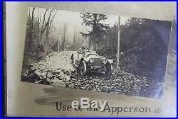 Apperson Automobile Framed Paper Advertising Sign Car Vintage