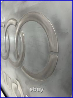 Audi Luxury Vintage Sign 20x24 Handmade Aluminum Relief Garage Decor