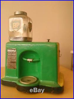 Automobilia Bp Petrol Lighter Refill Station Collection Item Display Vintage