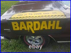 Bardahl oil Car Fender Mat NOS Vintage