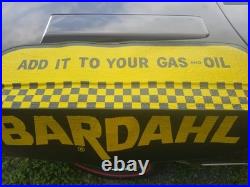 Bardahl oil Car Fender Mat NOS Vintage