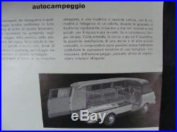 Brochure Alfa Romeo Romeo Autotutto Depliant Camper Furgone Bus Old Vintage