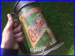 Castrol Motor Oil RARE Vintage Rustic One Quart Oil Can