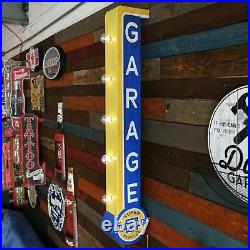 Chevrolet Garage 40 Double Sided Sign LED Marquee Bulbs Retro Vintage Antique