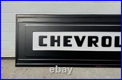 Chevrolet Tailgate Sign Garage Truck Car Parts Vintage Style Wall Decor 45