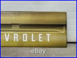 Chevrolet Tailgate Sign Garage Truck Car Parts Vintage Style Wall Decor 45