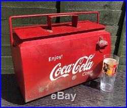 Coca Cola Coke Cooler 1950's Bottle Opener CLASSIC CAR Vintage VW SPLIT SCREEN