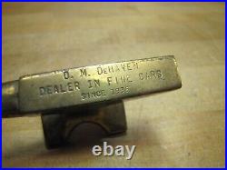 D M DeHAVEN DEALER IN FINE CARS Since 1935 Old Dealership Advertising Sign Anvil